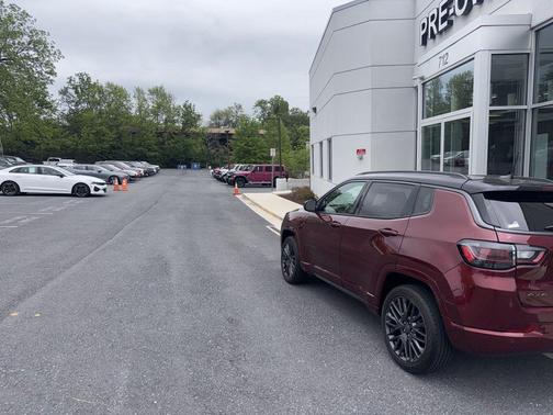 Velvet Red Pearlcoat 2022 Jeep Compass High Altitude