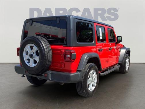 Firecracker Red Clearcoat 2020 Jeep Wrangler Unlimited Sport
