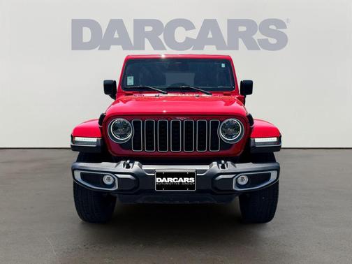 Firecracker Red Clearcoat 2025 Jeep Wrangler 4xe Sahara