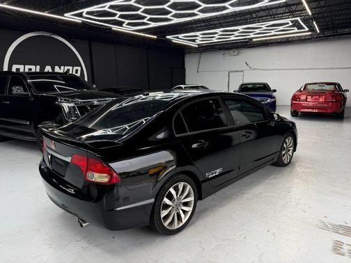 Crystal Black Pearl 2009 Honda Civic Si
