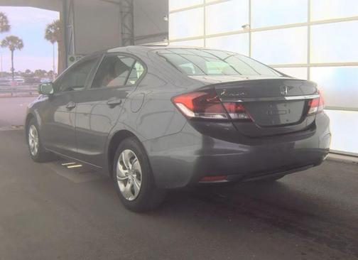 Gray 2014 Honda Civic LX
