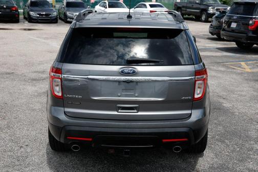 Gray 2011 Ford Explorer Limited