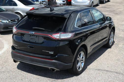 Shadow Black 2017 Ford Edge Titanium
