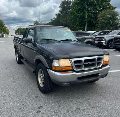Bright Atlantic Blue Clearcoat Metallic 2000 Ford Ranger XLT SuperCab