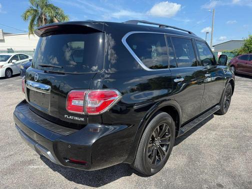 Super Black 2019 Nissan Armada Platinum