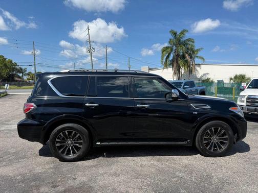 Super Black 2019 Nissan Armada Platinum