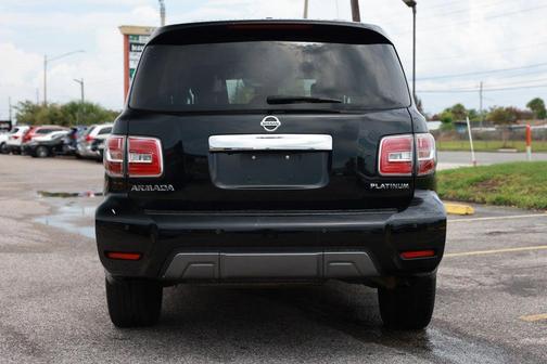 Super Black 2019 Nissan Armada Platinum
