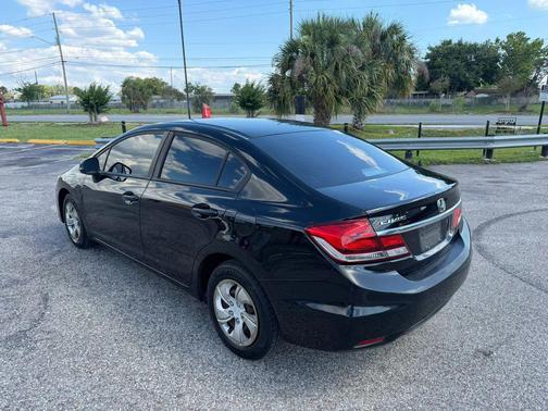 Crystal Black Pearl 2013 Honda Civic LX