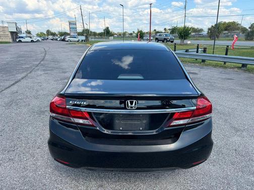Crystal Black Pearl 2013 Honda Civic LX