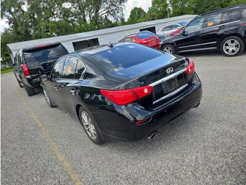Black 2014 INFINITI Q50 Premium