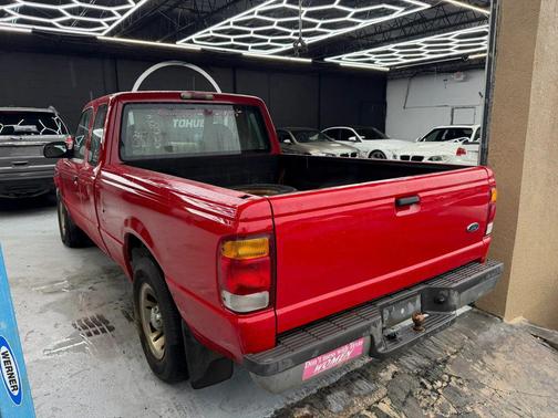 Red 1999 Ford Ranger XLT SuperCab