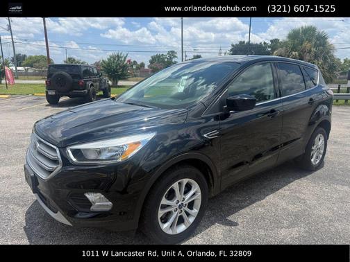 Shadow Black 2017 Ford Escape SE
