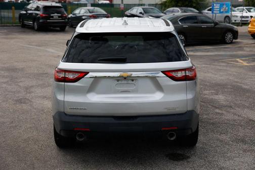 Silver 2018 Chevrolet Traverse LS