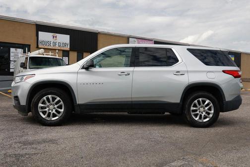 Silver 2018 Chevrolet Traverse LS