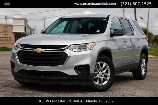 Silver 2018 Chevrolet Traverse LS