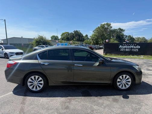 Gray 2015 Honda Accord EX-L