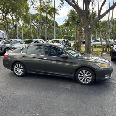 Gray 2015 Honda Accord EX-L