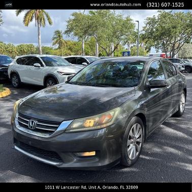 Gray 2015 Honda Accord EX-L
