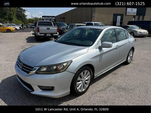 Alabaster Silver Metallic 2015 Honda Accord EX