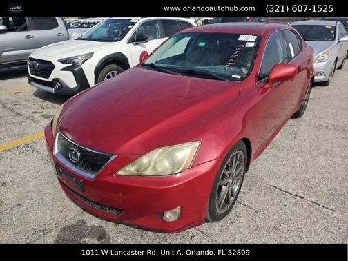 Matador Red Mica 2008 Lexus IS 250 Base