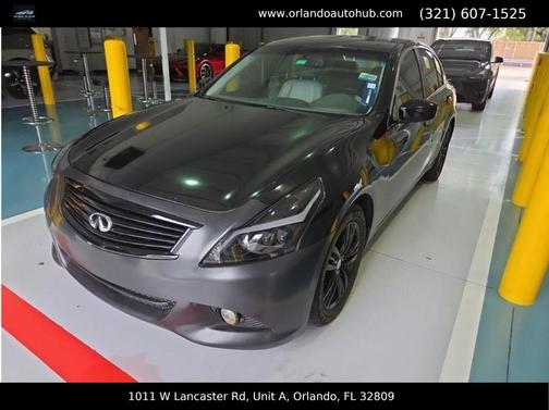 Black 2012 INFINITI G37 Journey