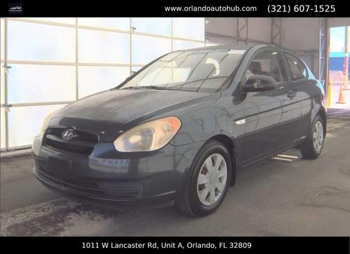 Charcoal Gray 2007 Hyundai Accent GS