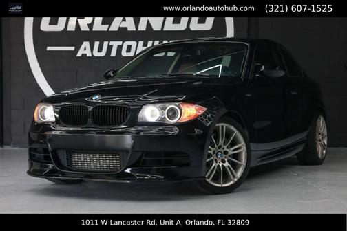 Jet Black 2009 BMW 135 135i Coupe 2D