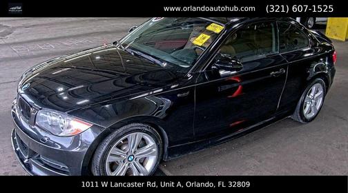 Jet Black 2009 BMW 135 135i Coupe 2D
