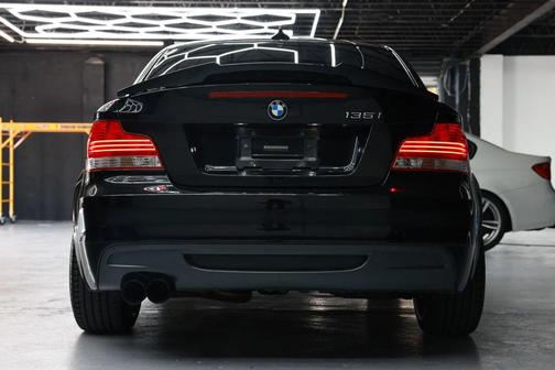 Jet Black 2009 BMW 135 135i Coupe 2D
