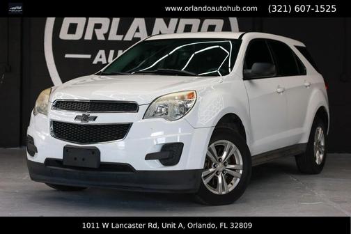 White 2015 Chevrolet Equinox LS