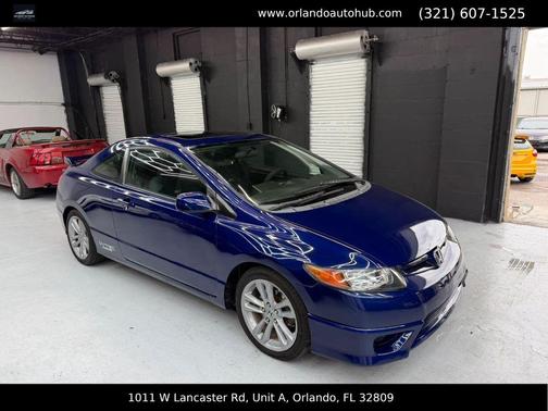 Fiji Blue Pearl 2008 Honda Civic Si