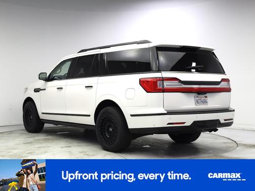 White 2019 Lincoln Navigator L Black Label