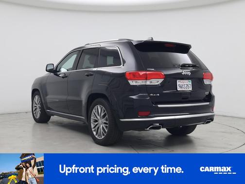 Black 2017 Jeep Grand Cherokee Summit