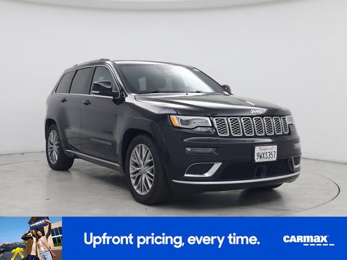 Black 2017 Jeep Grand Cherokee Summit