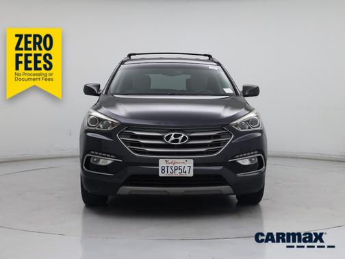 Black 2017 Hyundai Santa Fe Sport
