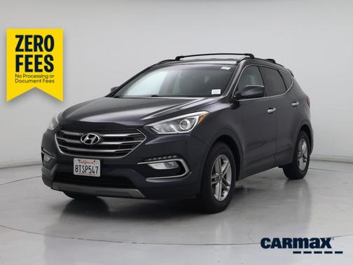 Black 2017 Hyundai Santa Fe Sport