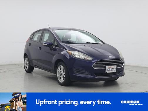 Blue 2016 Ford Fiesta SE