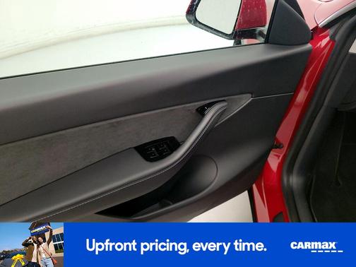 Red 2020 Tesla Model Y Long Range