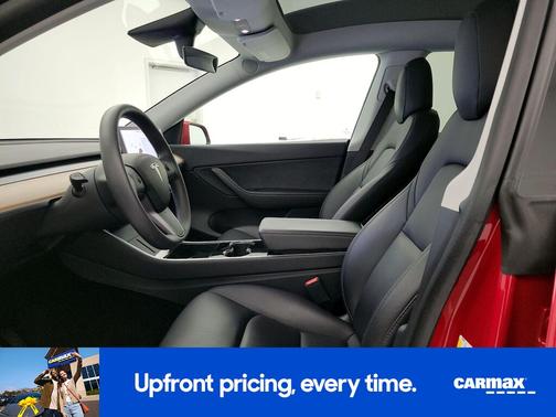 Red 2020 Tesla Model Y Long Range