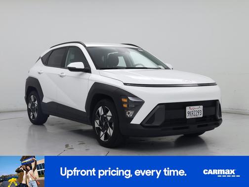White 2024 Hyundai KONA SEL
