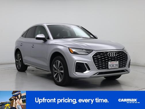 Silver 2022 Audi Q5 Sportback S-Line Premium Plus