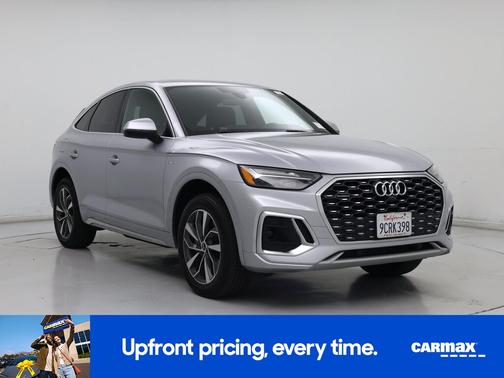 Silver 2022 Audi Q5 Sportback S-Line Premium Plus
