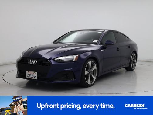 Blue 2020 Audi A5 Premium Plus