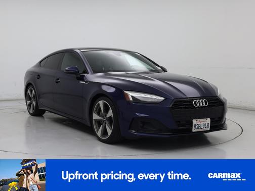 Blue 2020 Audi A5 Premium Plus