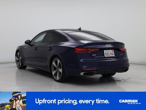 Blue 2020 Audi A5 Premium Plus