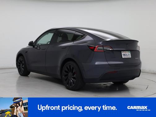 Gray 2021 Tesla Model Y Performance