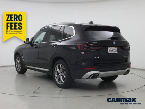 Black 2023 BMW X3 sDrive30i