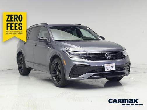 Gray 2024 Volkswagen Tiguan SE R-Line Black
