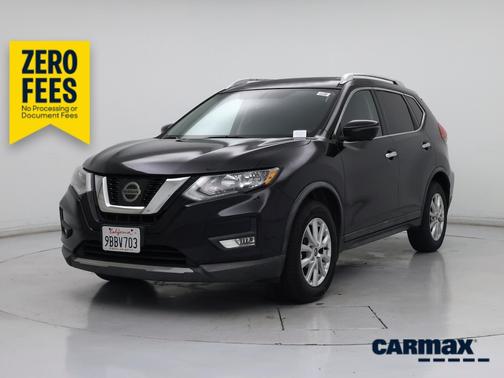 Black 2017 Nissan Rogue SV