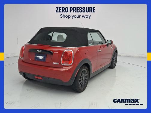 Red 2017 MINI Convertible